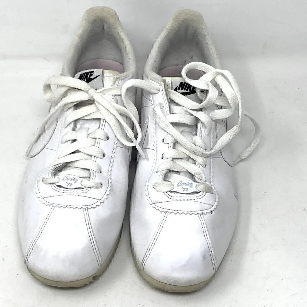 Nike Cortez x Nathan Bell White Sneakers Mens Size 8
